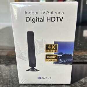 Wave Indoor TV Antenna Digital HDTV new in box SEALED